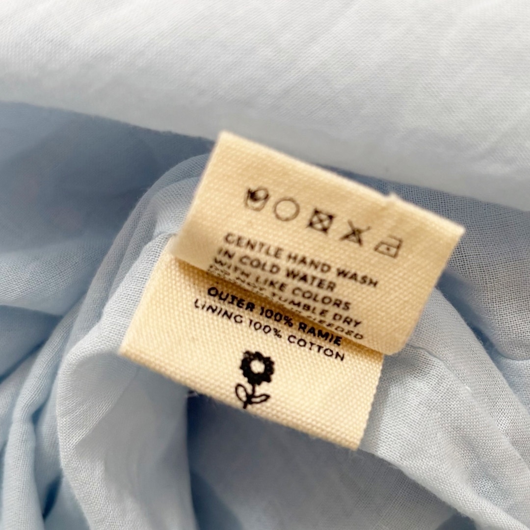 Innika Choo Cotton Mini Dress 2 Nwt Blue — image 7 of 8